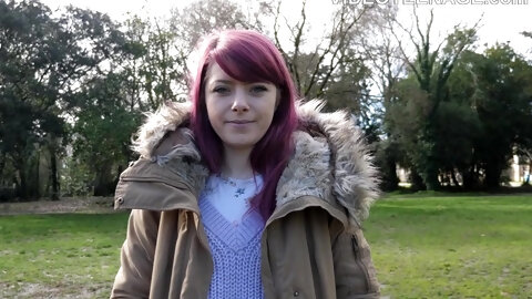 Skinny 18 Years Old Teen Does Her First Porno Casting