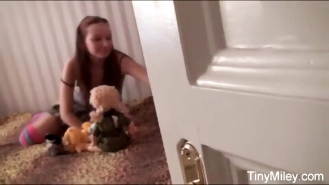 Tiny Miley - Astonishing Sex Scene Webcam Private Unbelievable , Check It