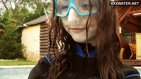 French Girl Emi Serene Swimming Nude