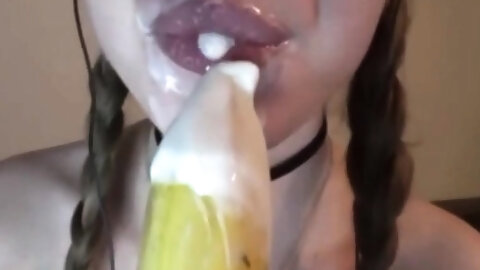 Blonde Tight Pussy Babe Solo Toy Fun In Glamour Masturbation